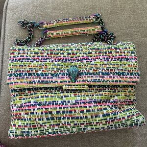 Kurt Geiger Bag London tweed large Kensington X multicolor bag